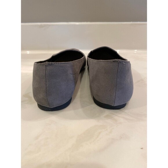 Veittes Womens Flats Slip On Size 8 WIDE Shoes Gray Excellent Condition Padded - Picture 5 of 12